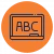 ChalkboardOrangeBackground